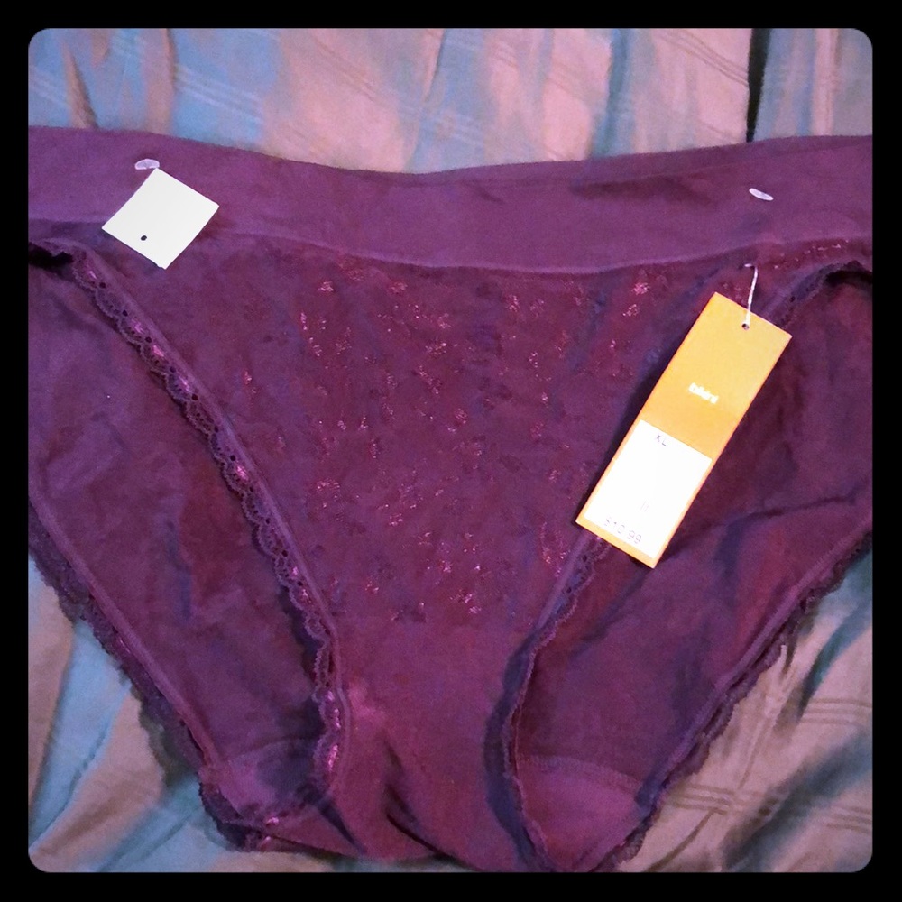 Plum seamless underwear